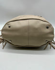 B. Makowsky Leopard-Print Leather Shoulder Bag