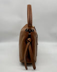 Michael Kors Large Hobo Shoulder Bag in Luggage Pebbled Leather