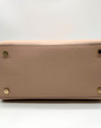 Michael Kors Blush Pink Saffiano Leather Sandrine Satchel