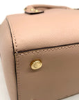 Michael Kors Blush Pink Saffiano Leather Sandrine Satchel