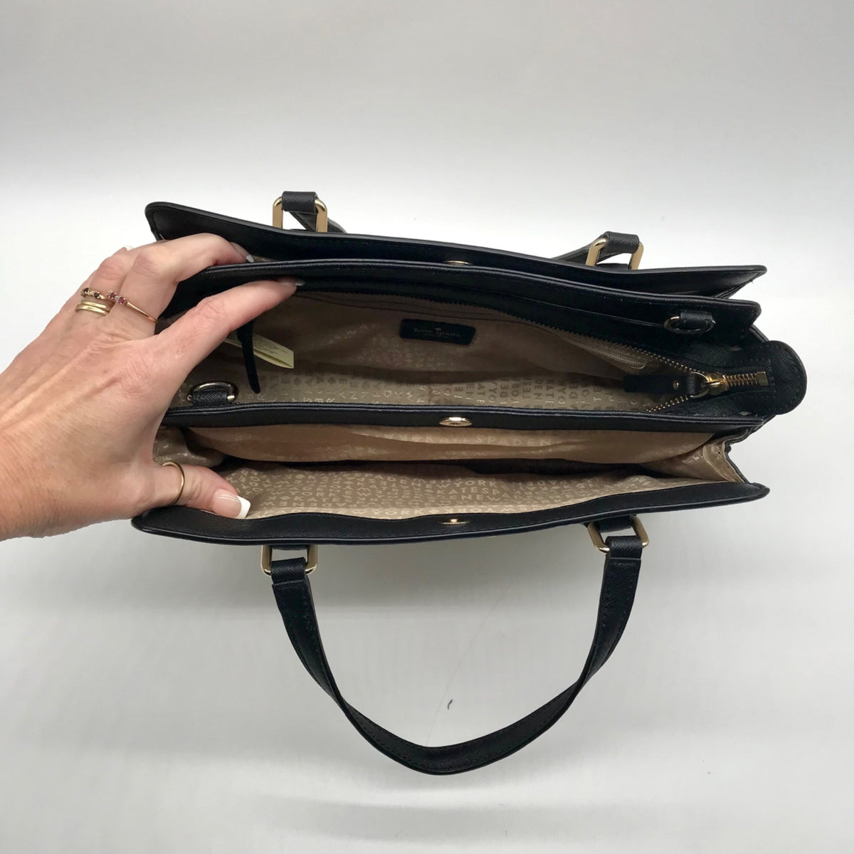 Kate Spade Two-tone Laurel Way Resse Satchel Bag