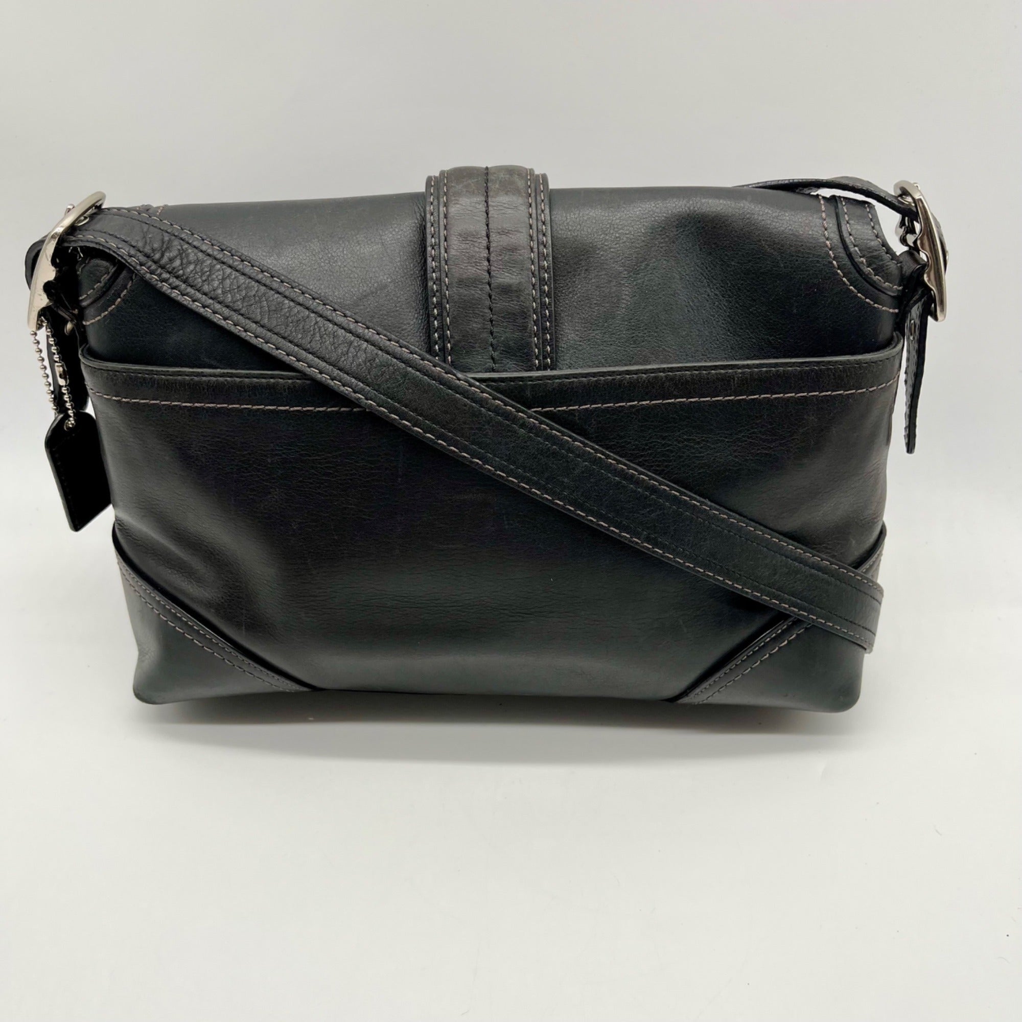 Coach Hampton Buckle Flap Crossbody