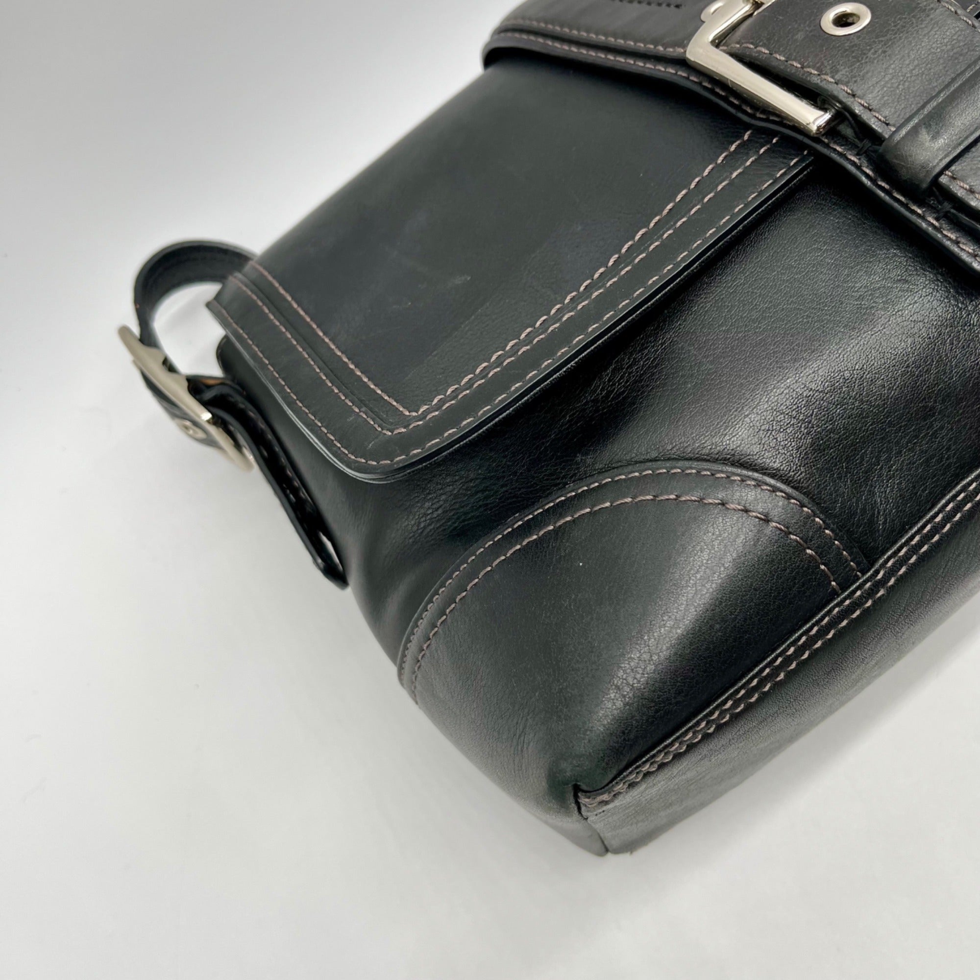 Coach Hampton Buckle Flap Crossbody