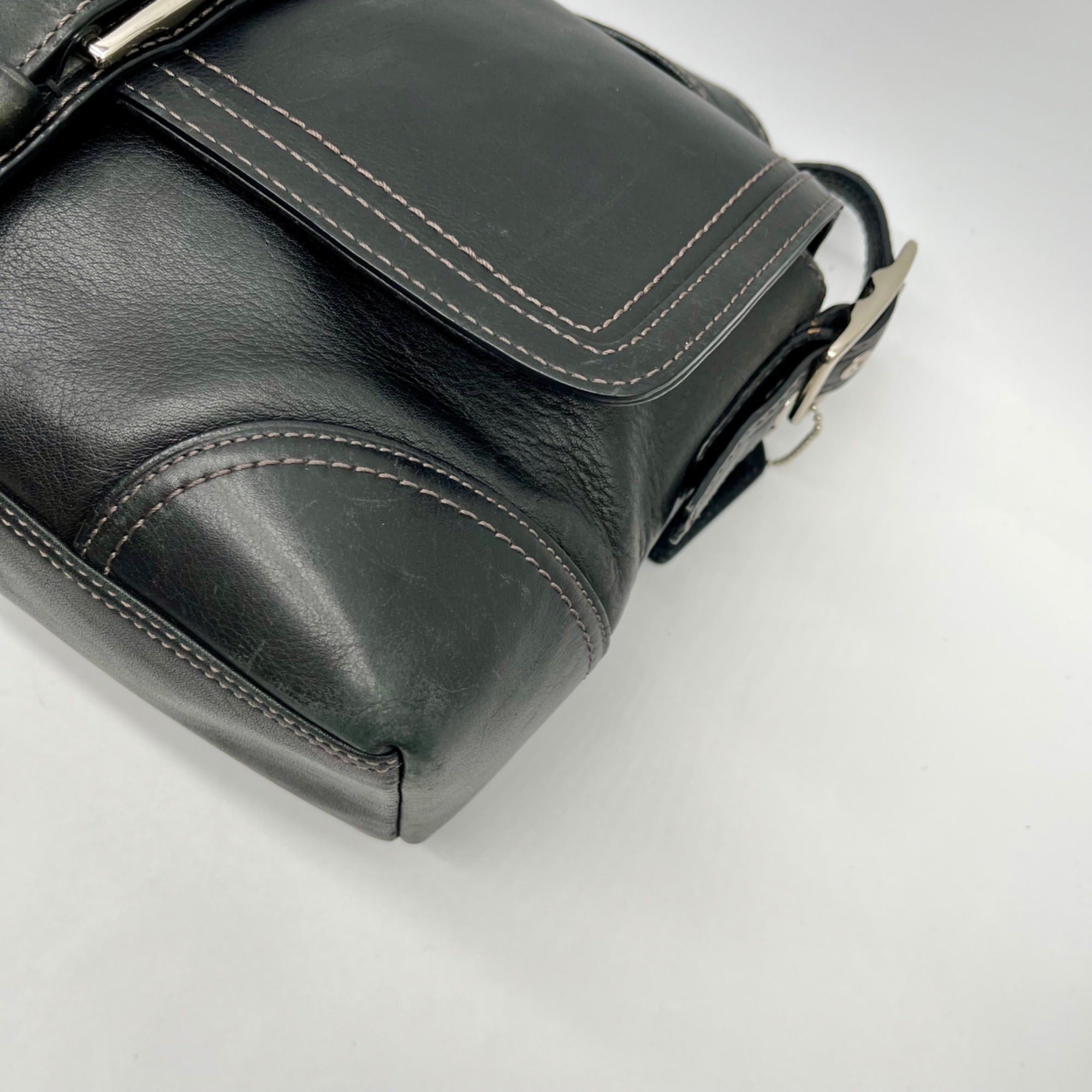 Coach Hampton Buckle Flap Crossbody