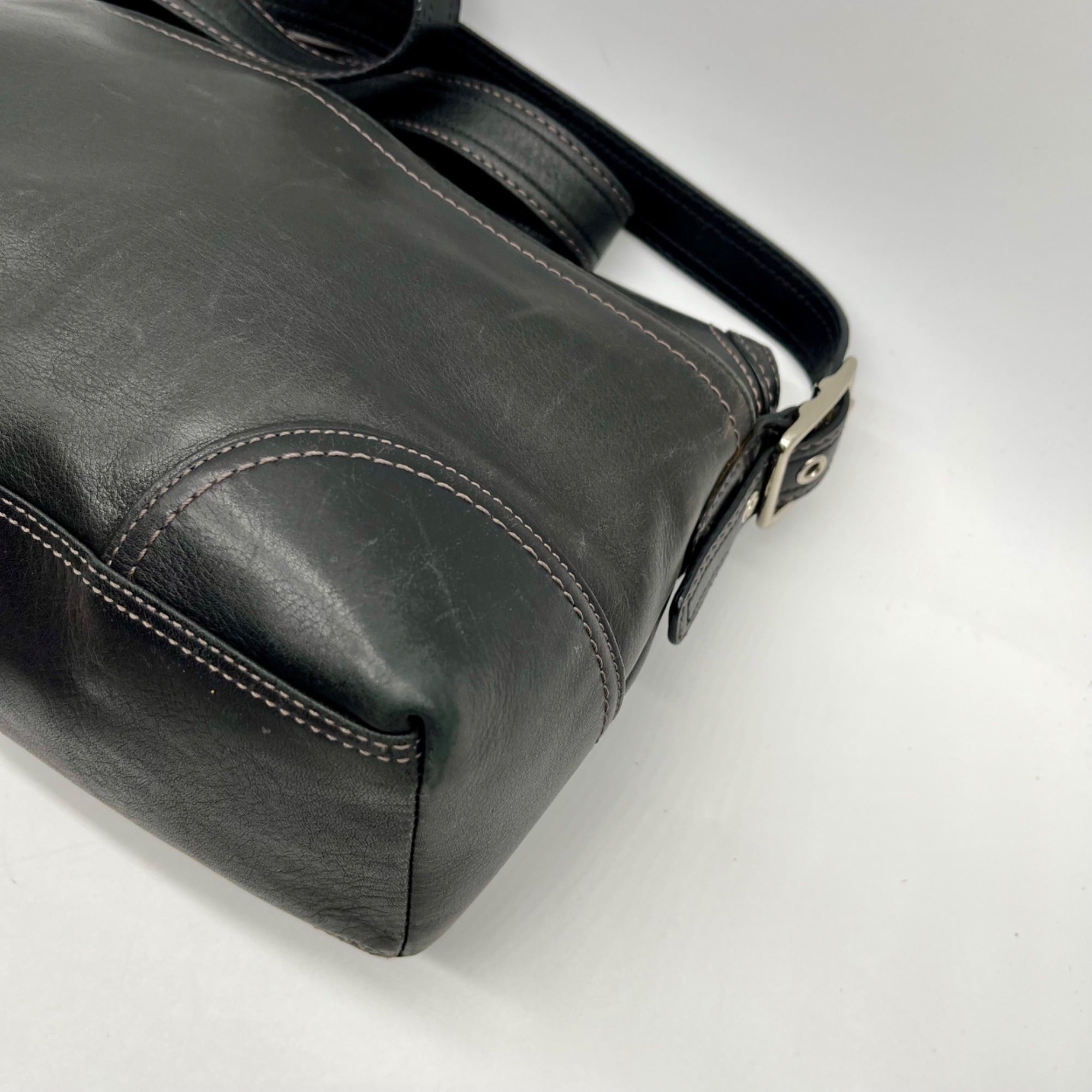 Coach Hampton Buckle Flap Crossbody