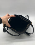 Coach Brown Signature Coated Canvas File Crossbody Bag