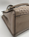 Kate Spade Beige Leather Perri Lane Romy Satchel Bag
