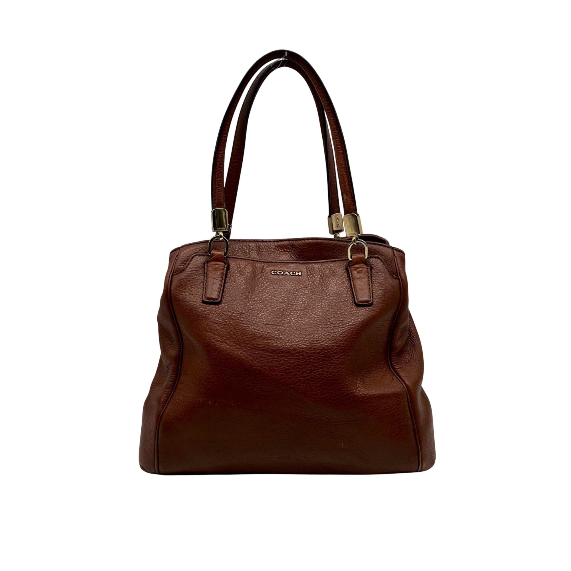 Coach Brown Leather Madison Collection Tote Bag