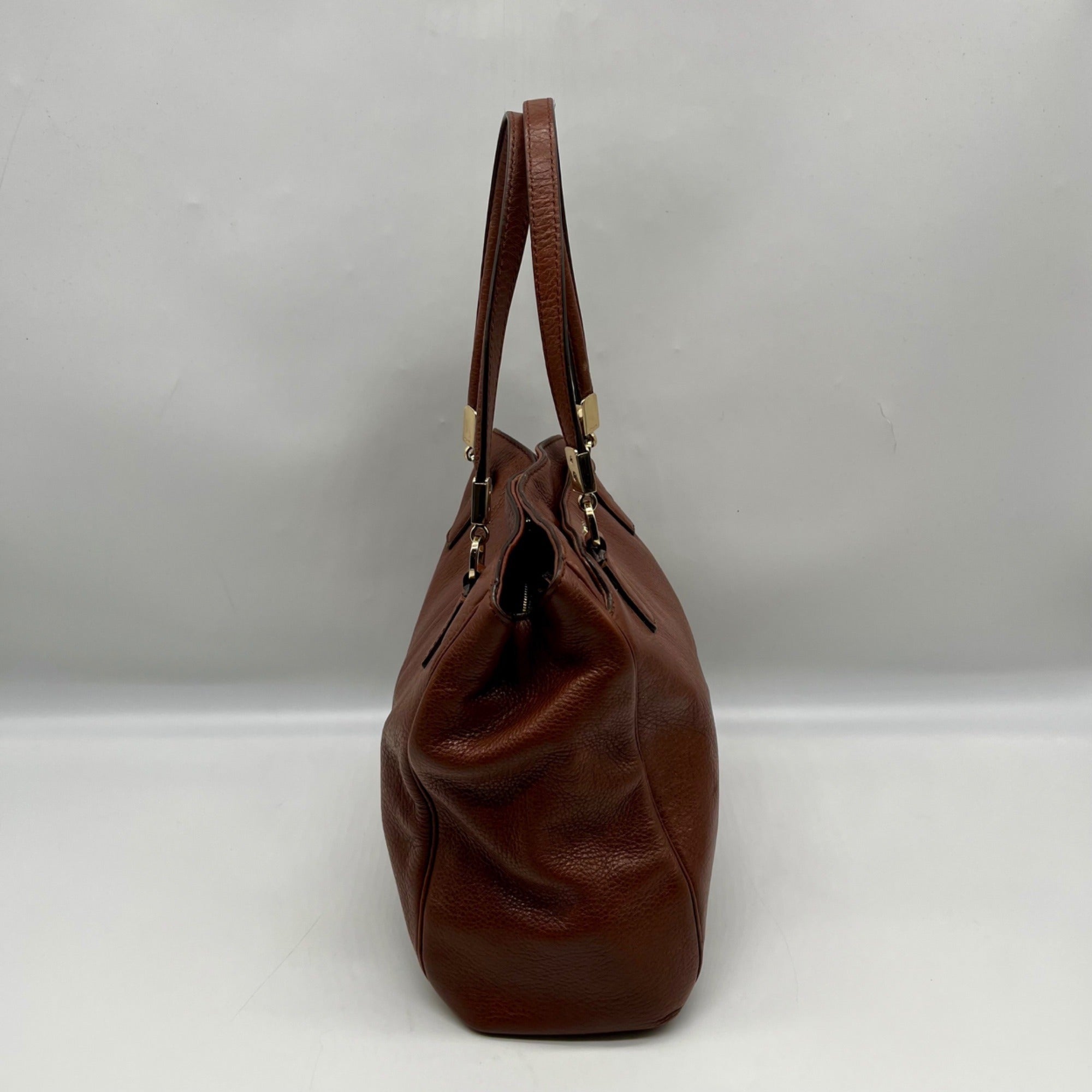 Coach Brown Leather Madison Collection Tote Bag