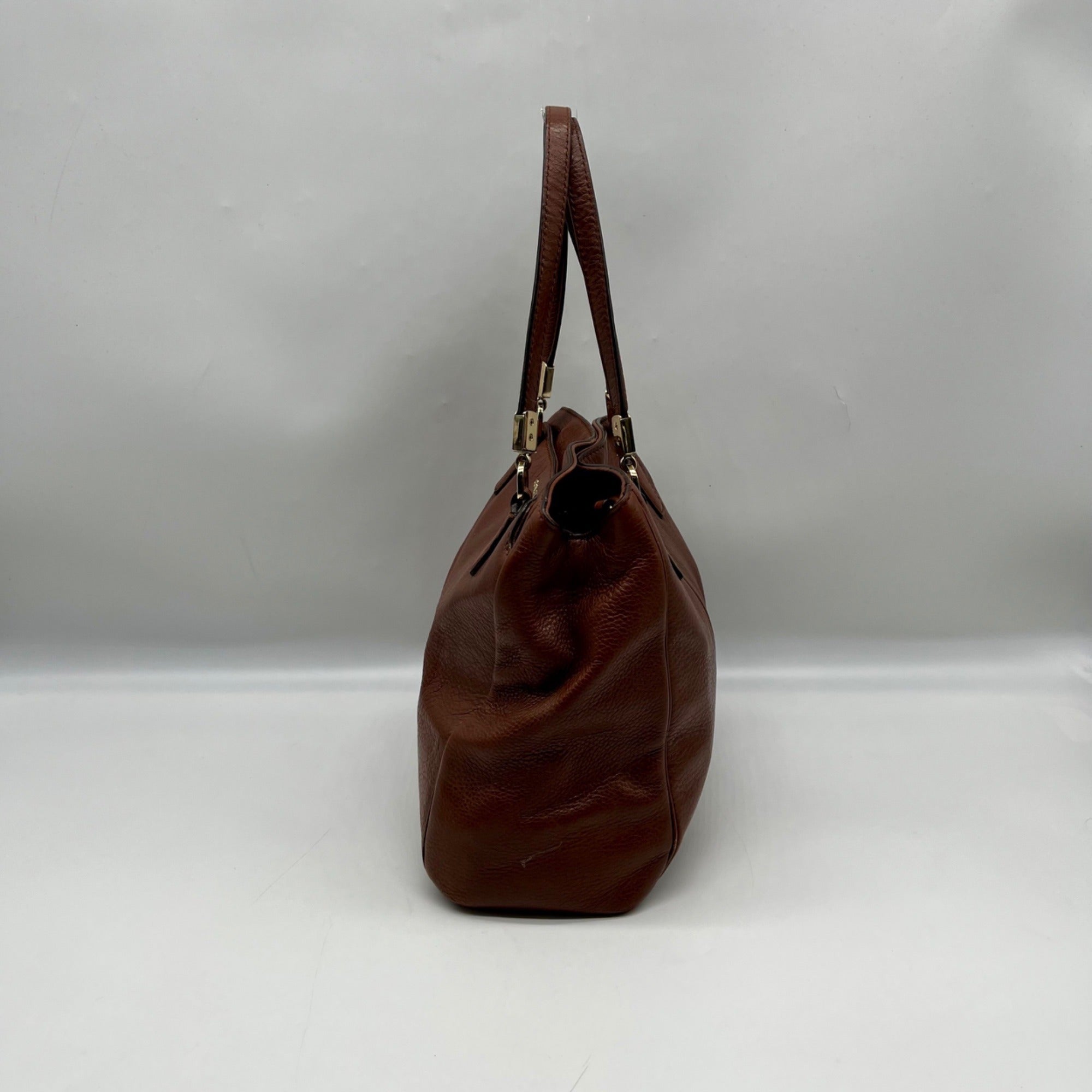 Coach Brown Leather Madison Collection Tote Bag