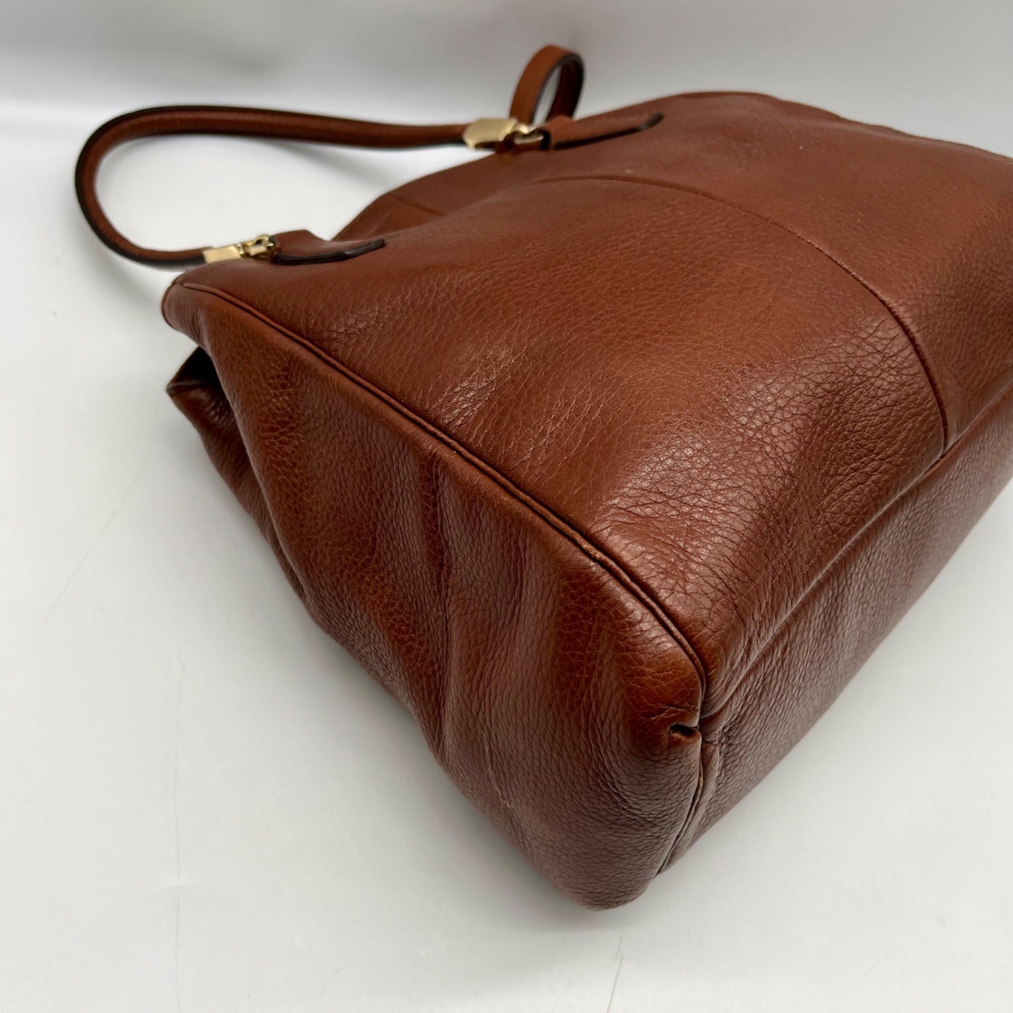 Coach Brown Leather Madison Collection Tote Bag