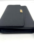 Kate Spade Black Saffiano Laurel Way Winni Wallet Convertible