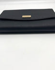 Kate Spade Black Saffiano Laurel Way Winni Wallet Convertible