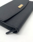 Kate Spade Black Saffiano Laurel Way Winni Wallet Convertible