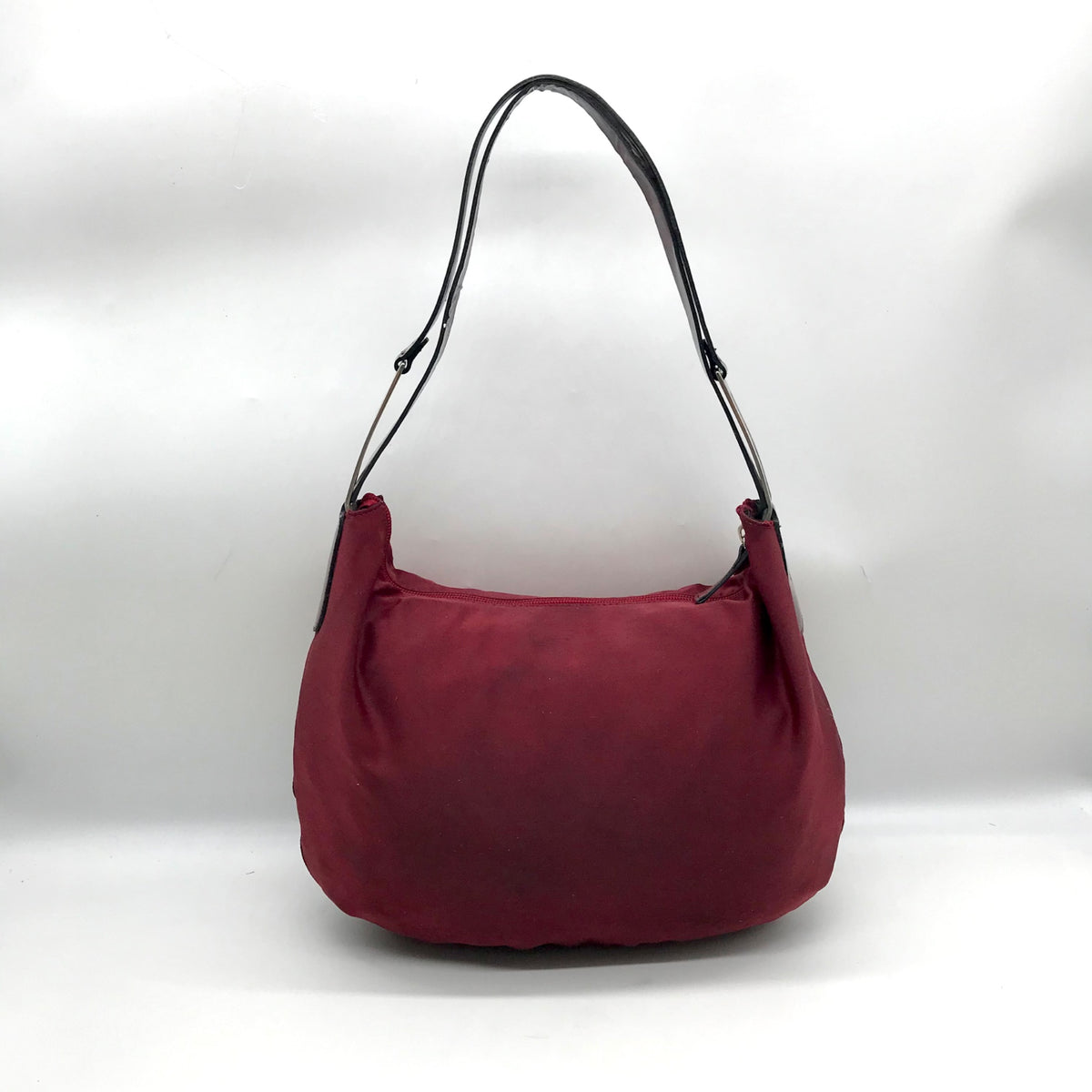 Gianni Chiarini Maroon Hobo Shoulder Bag