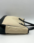 Coach Hamptons Canvas & Leather Tote Bag 7706