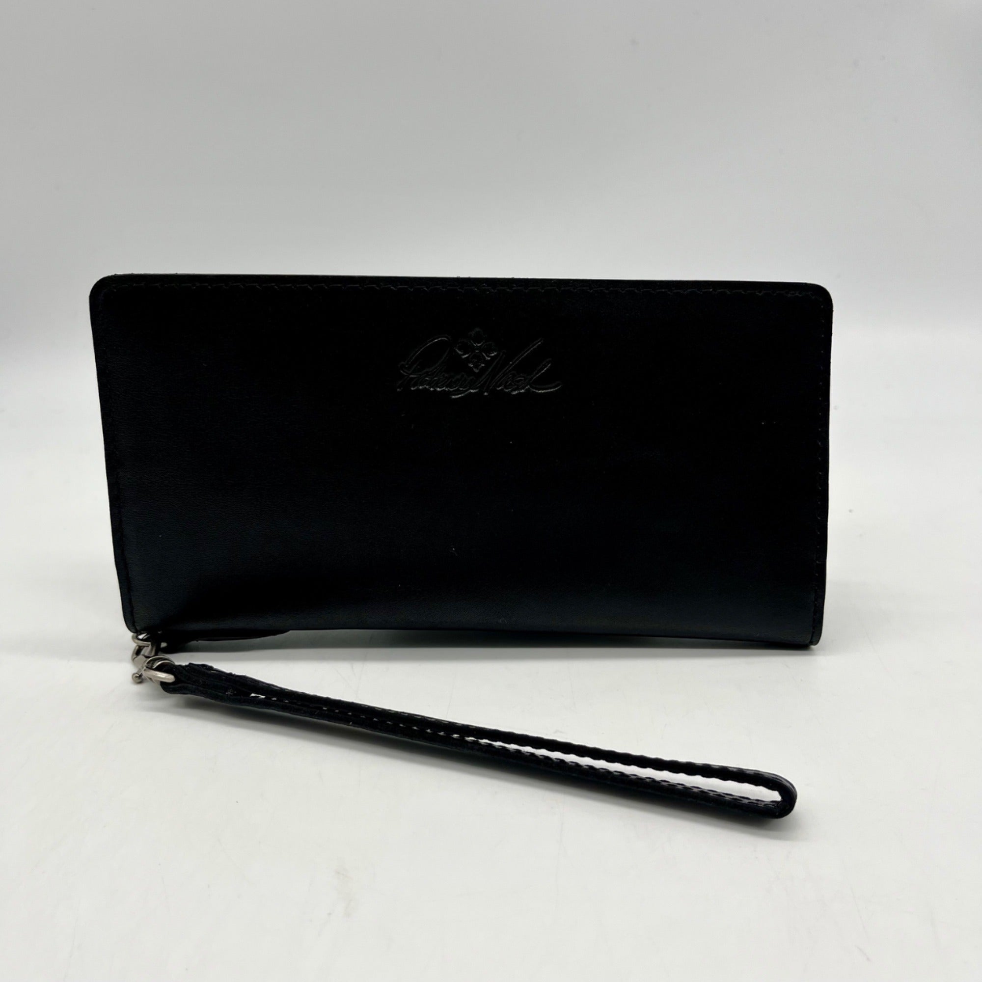 Patricia Nash Black Smooth Leather Valentina Wallet