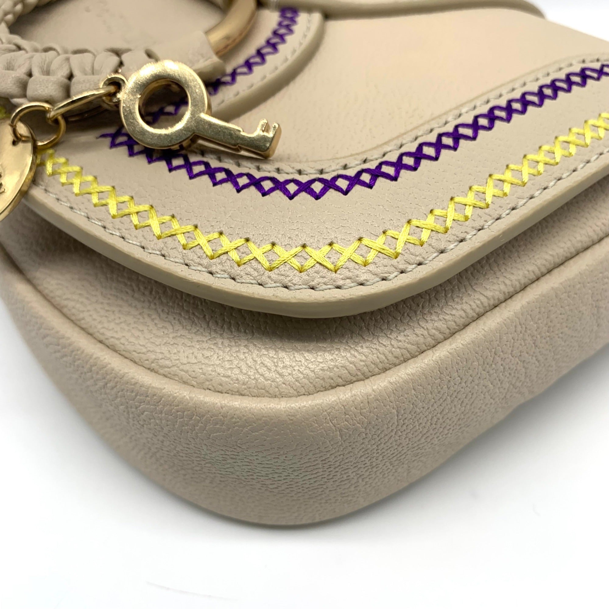 See By Chloé Hana Leather Whipstitch Crossbody Bag