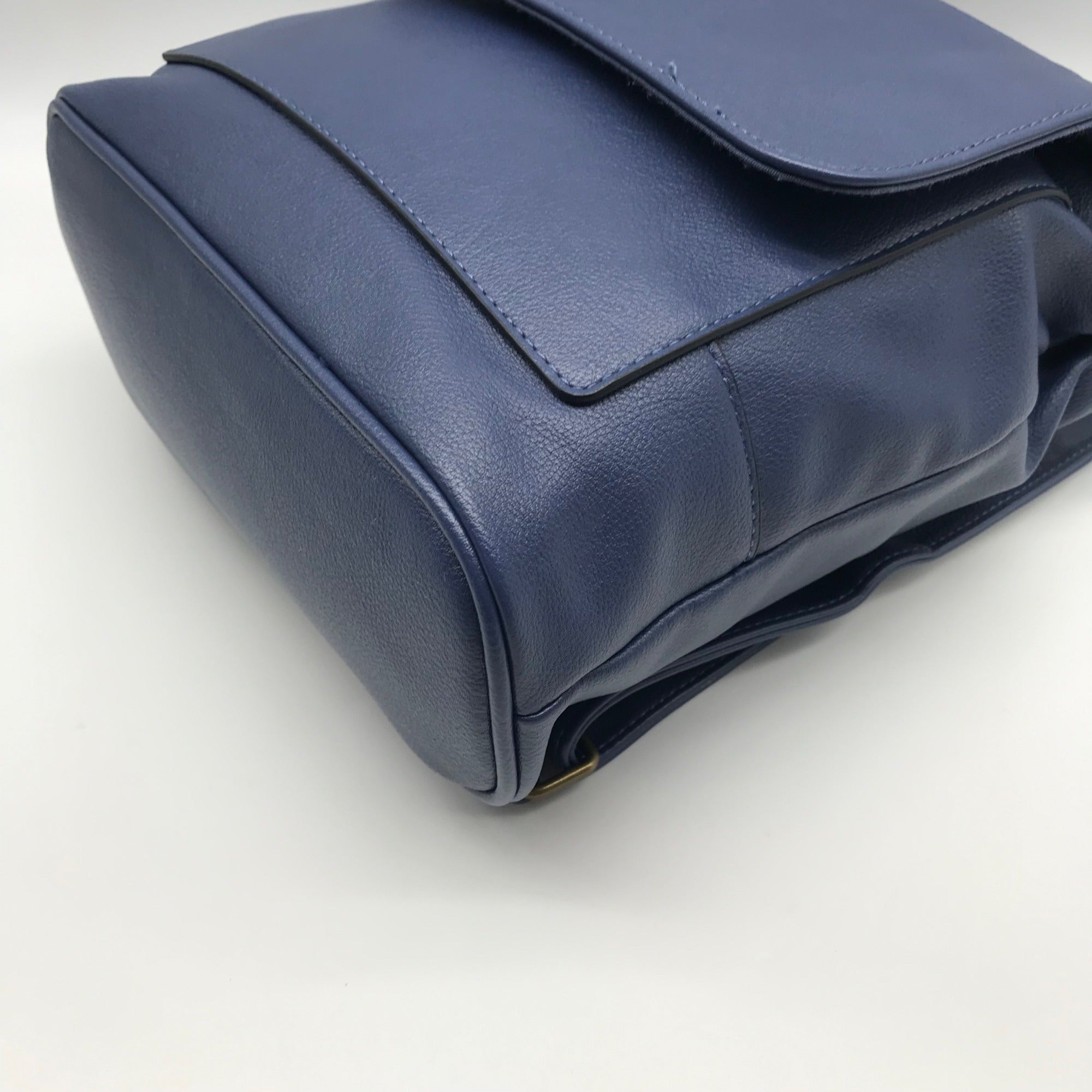 Style &amp; Co Navy Hudsonn Flap Backpack