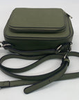 K Carroll Green Vegan Leather Kelsey Crossbody