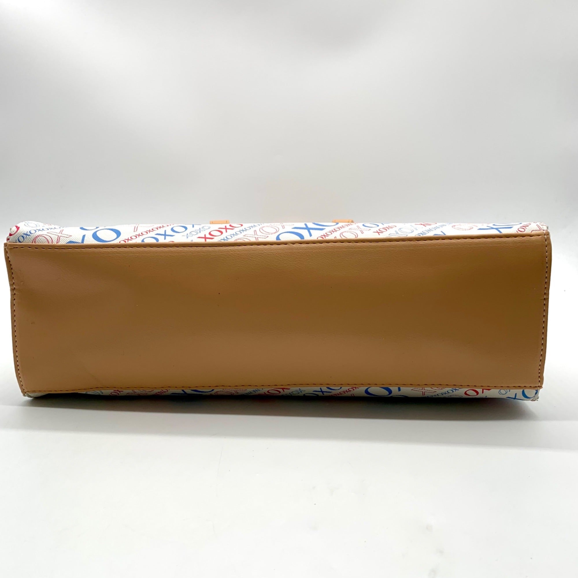 Xoxo White All-over Print Satchel Bag