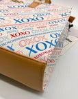Xoxo White All-over Print Satchel Bag