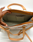 Xoxo White All-over Print Satchel Bag