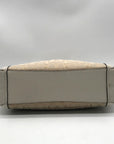 Coach Tan And White Canvas Shoulder Bag-F29548