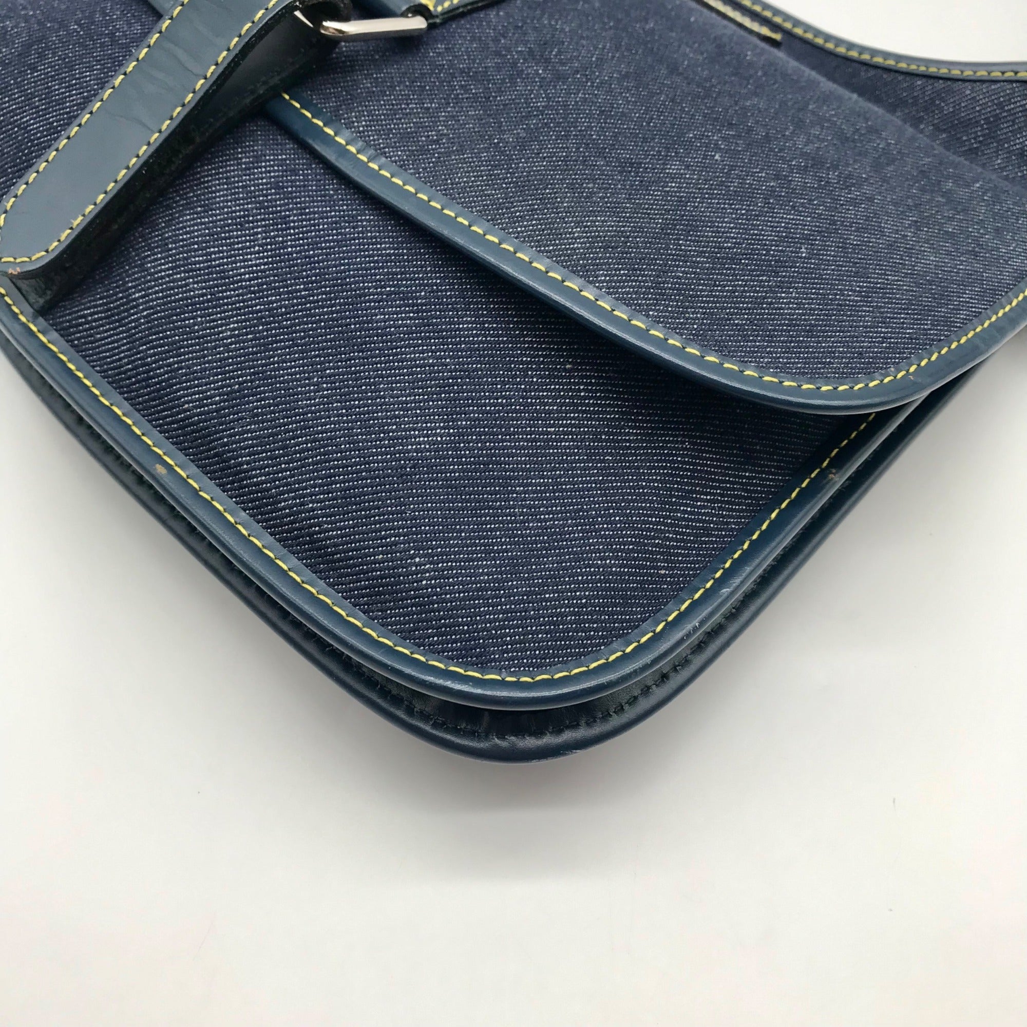 Dooney &amp; Bourke Blue Denim Crossbody Bag