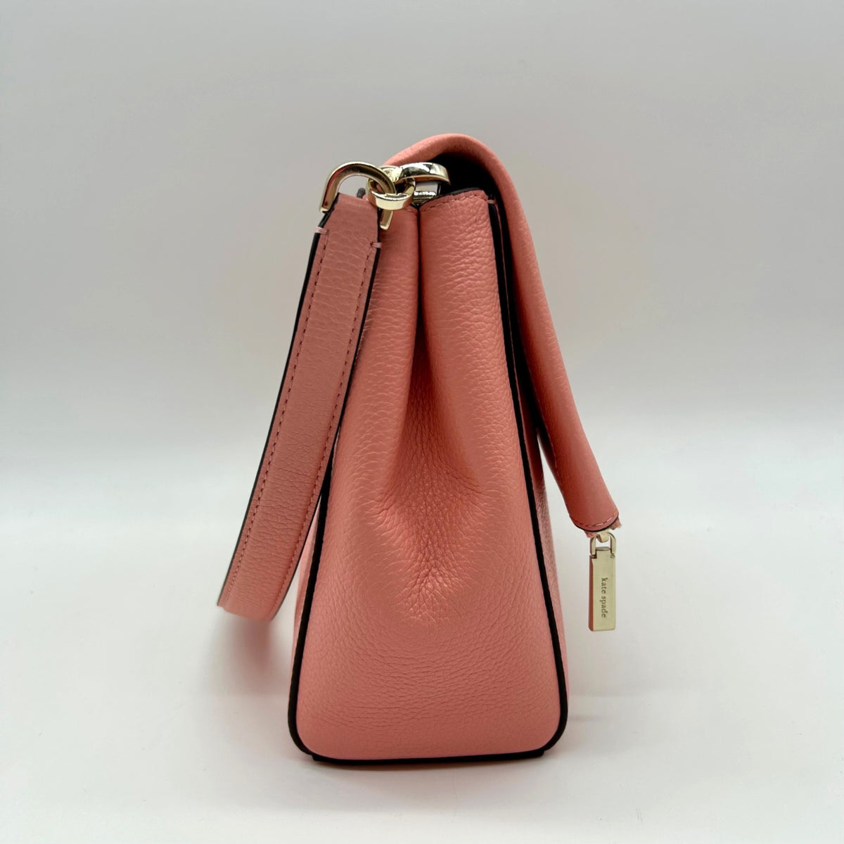 Kate Spade Peachy Rose Leila Medium Flap Shoulder Bag