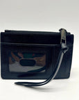 Marc Jacobs Black Saffiano Leather DTM Top Zip Multi Wallet
