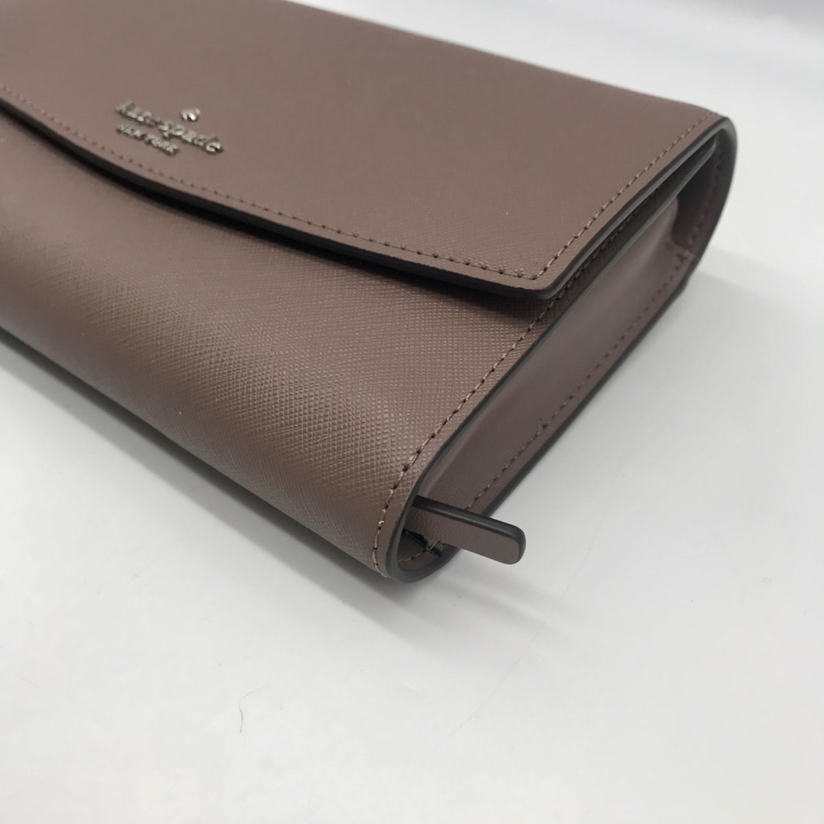 Kate Spade Purple Saffiano Leather Laurel Way Winnie Crossbody Bag