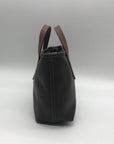 Fount Brown Leather Tote Bag