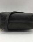 Fount Brown Leather Tote Bag