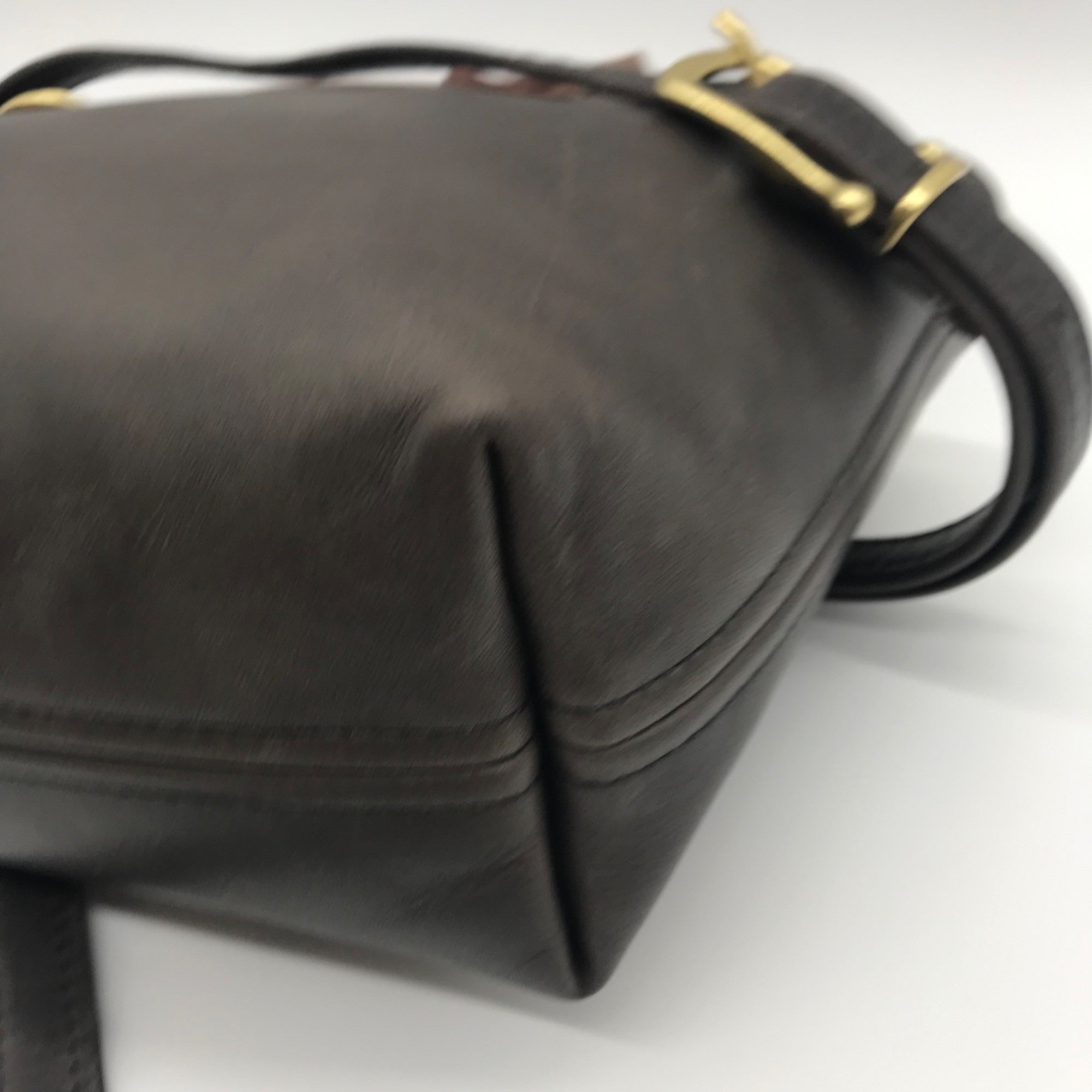 Fount Brown Leather Tote Bag