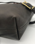 Fount Brown Leather Tote Bag