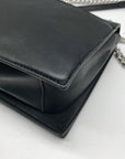 I.N.C. International Concepts Black Rhinestone Ajae Hotfix Shoulder Bag
