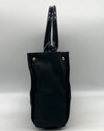 Tory Burch Black Nylon & Patent Leather Trim Ella Tote