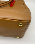 Coach Brown Leather Convertible Shoulder Bag F23268