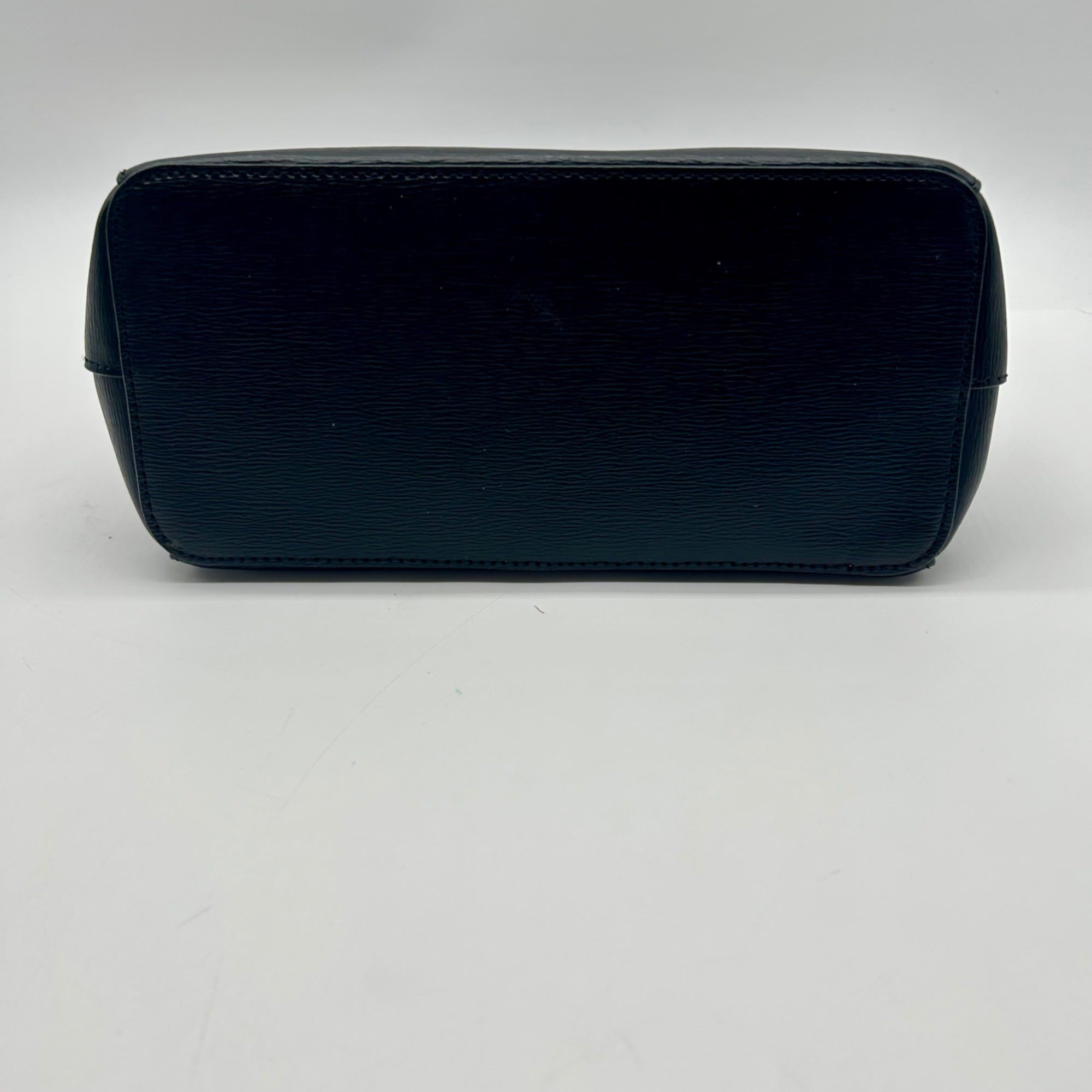 Ralph Lauren Black Saffiano Leather Reversible Crossbody