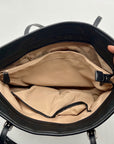 Nine West Beige Faux Leather Tote Bag