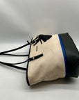 Nine West Beige Faux Leather Tote Bag
