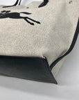 Longchamp Off-White Essential Toile Tote Bag