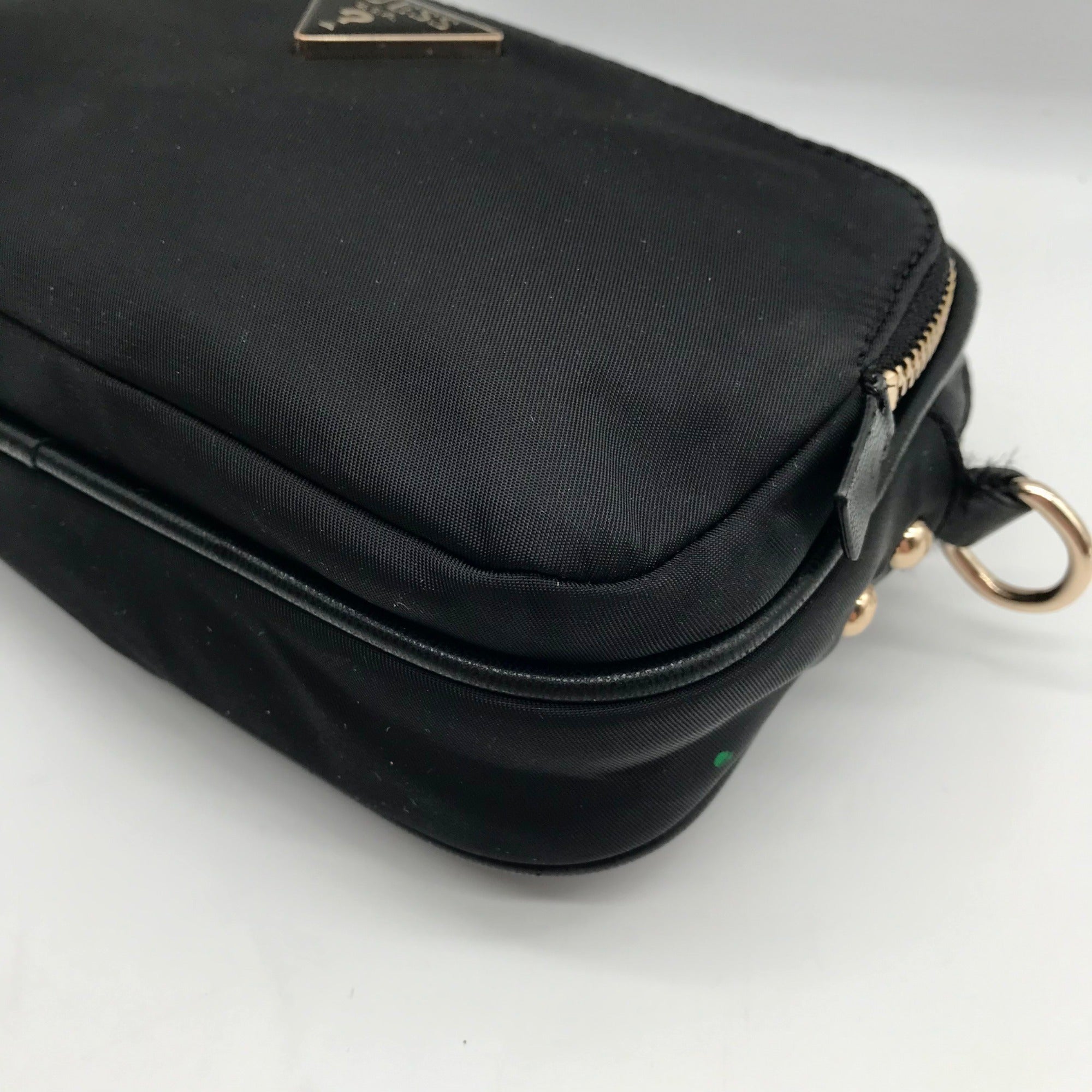 Guess Black Eco Gemma Camera Crossbody Bag
