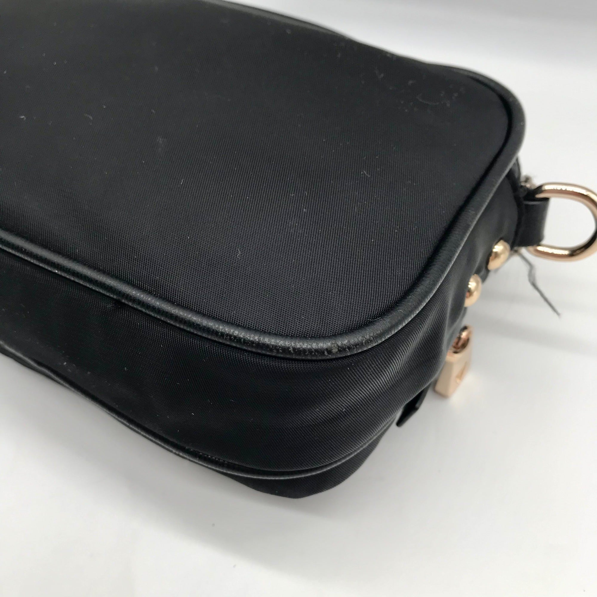 Guess Black Eco Gemma Camera Crossbody Bag