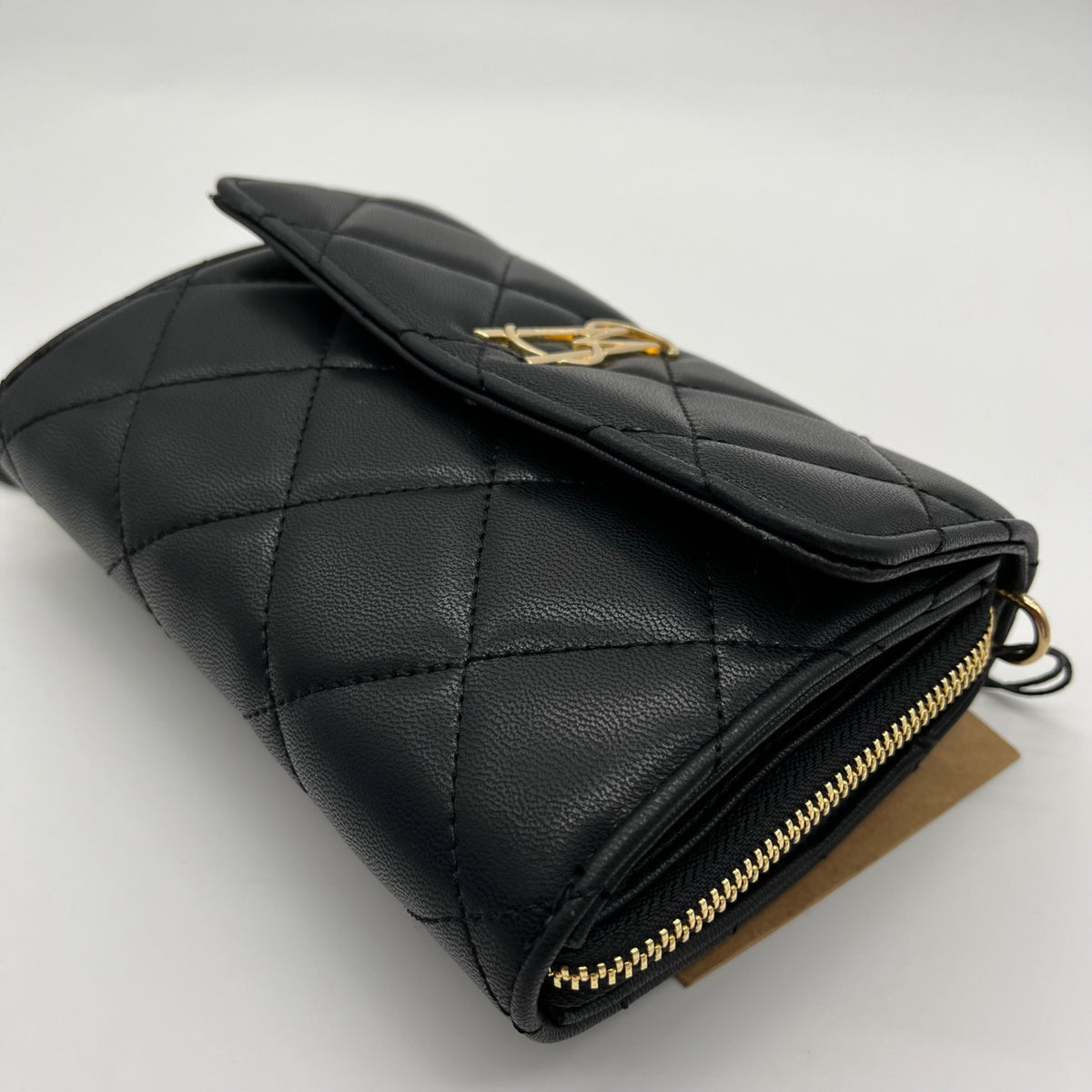 Steve Madden Black Quilted Crossbody Bag