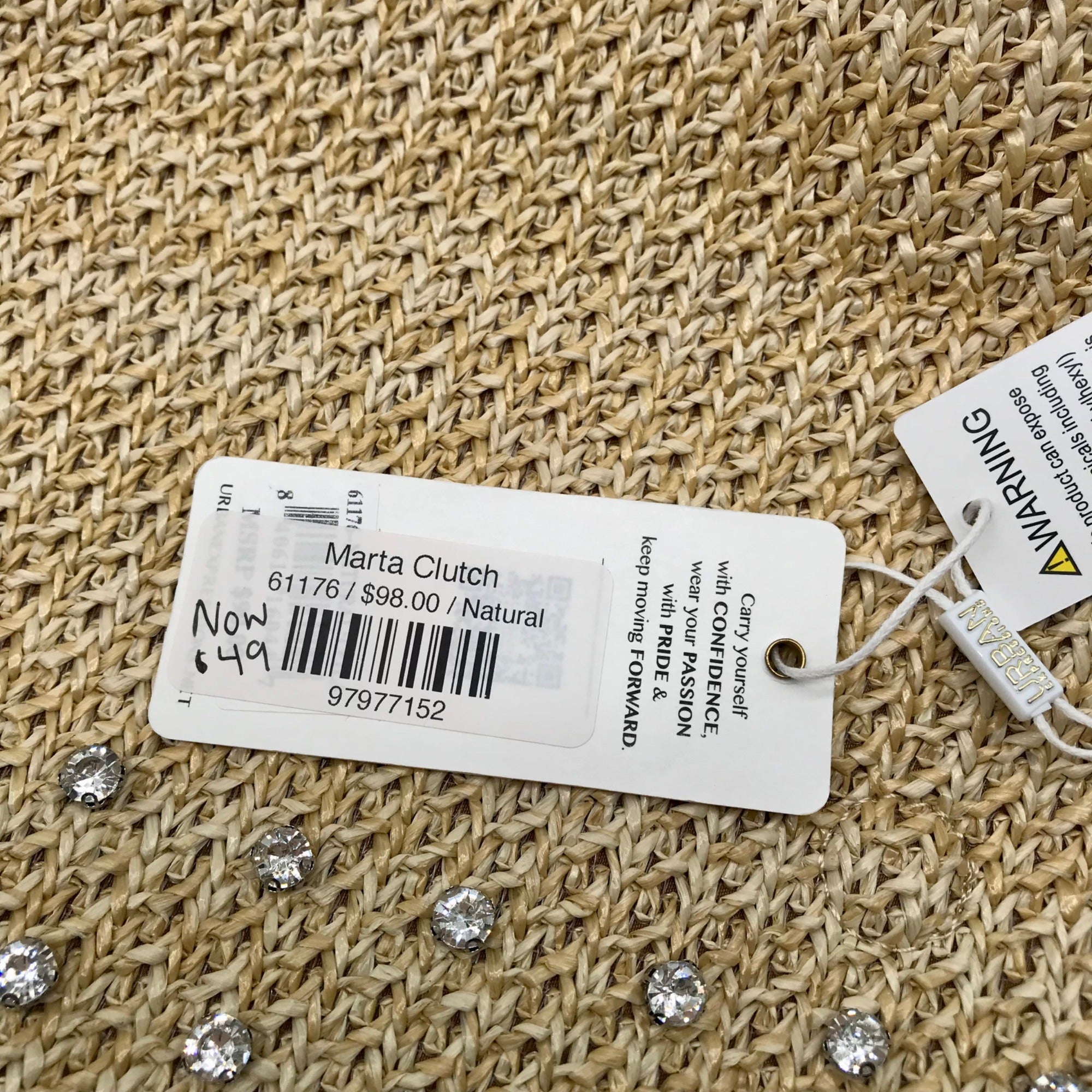 Urban Expressions Natural Marta Clutch