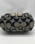 Coach Gray Signature C Jacquard Canvas Hobo Shoulder Bag F15067