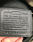 Coach Gray Signature C Jacquard Canvas Hobo Shoulder Bag F15067