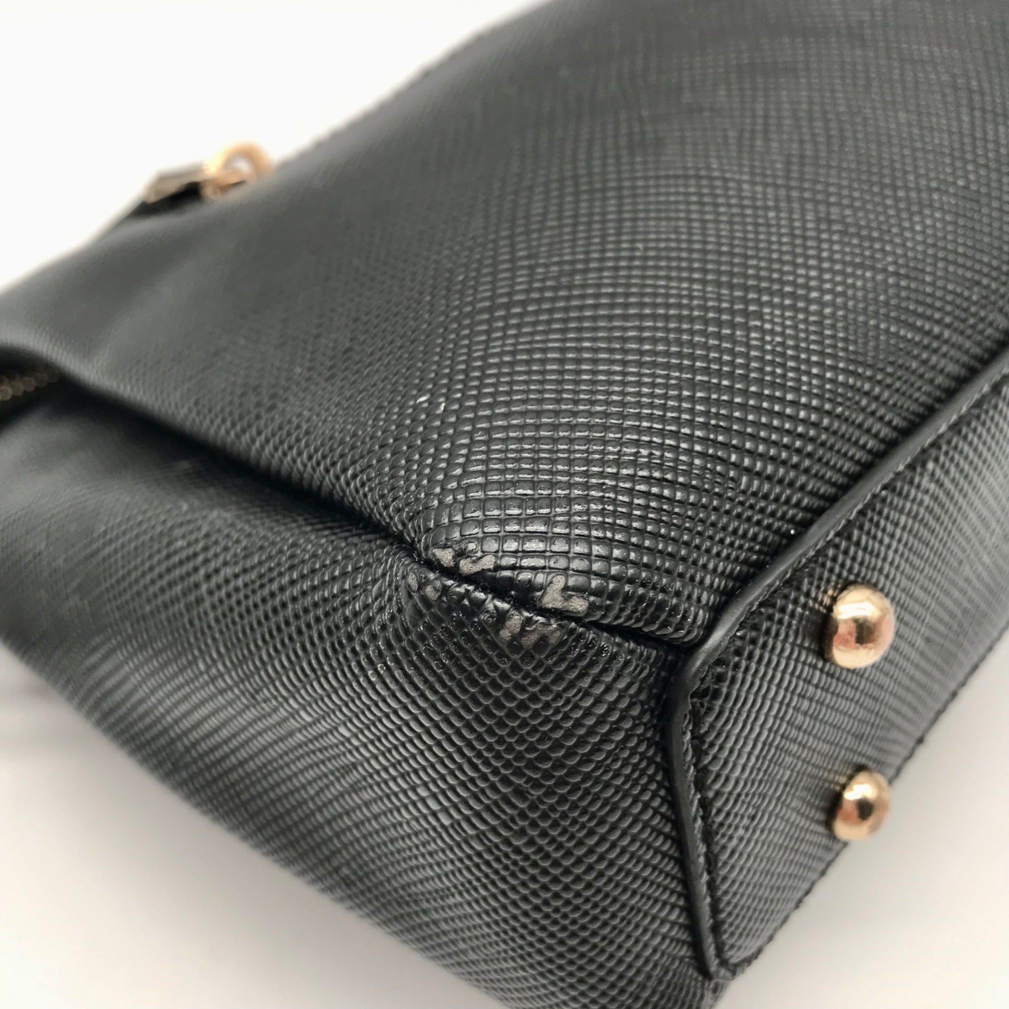Guess Black Noelle Triple Compartment Crossbody Bag